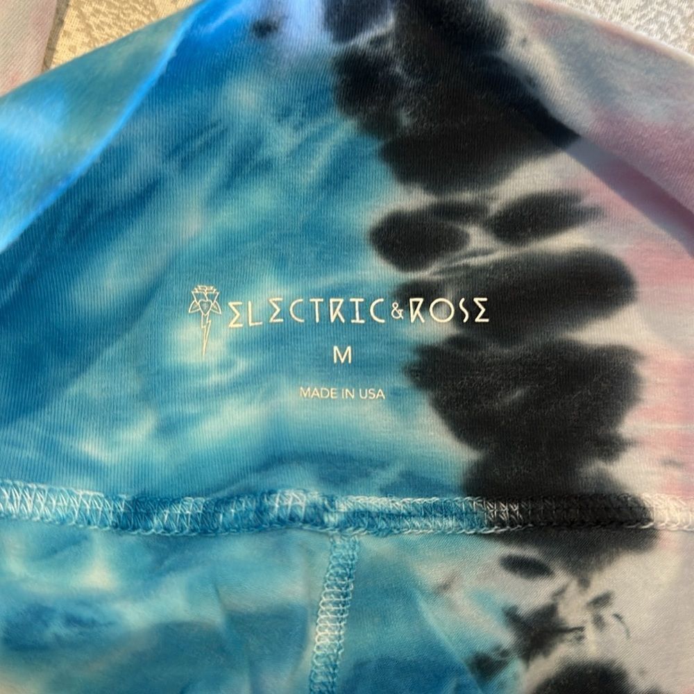 Electric & Rose Women’s Multi Color Tie Dye Leggings - Picture 4 of 5